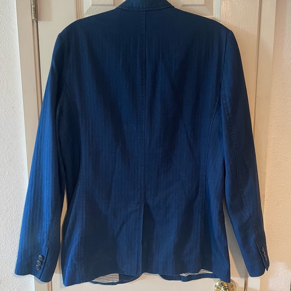 Men’s Navy Blue Blazer - Picture 2 of 4